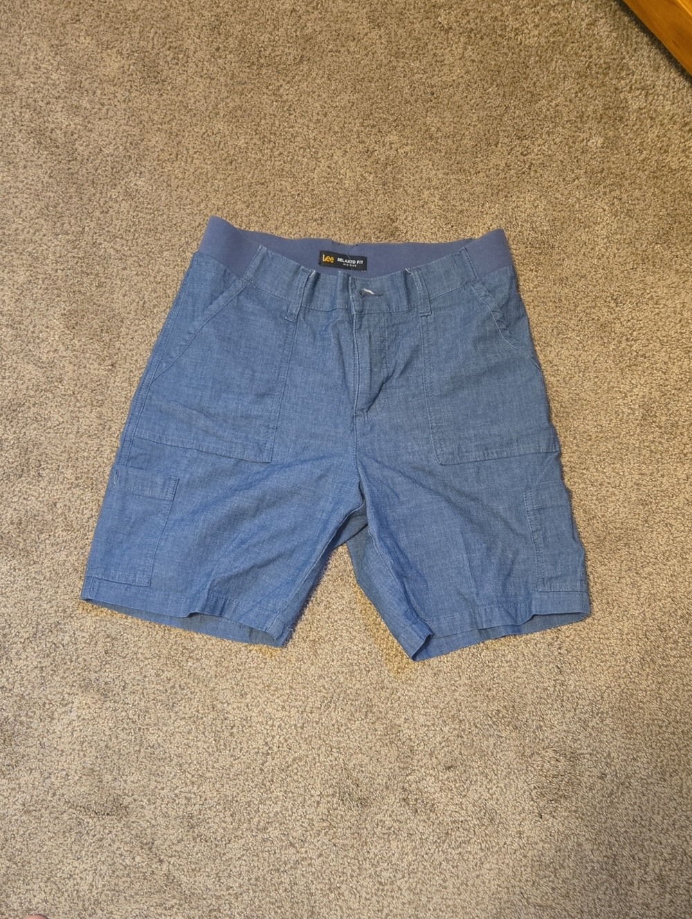 Lee Women’s Chambray Blue Bermuda Shorts